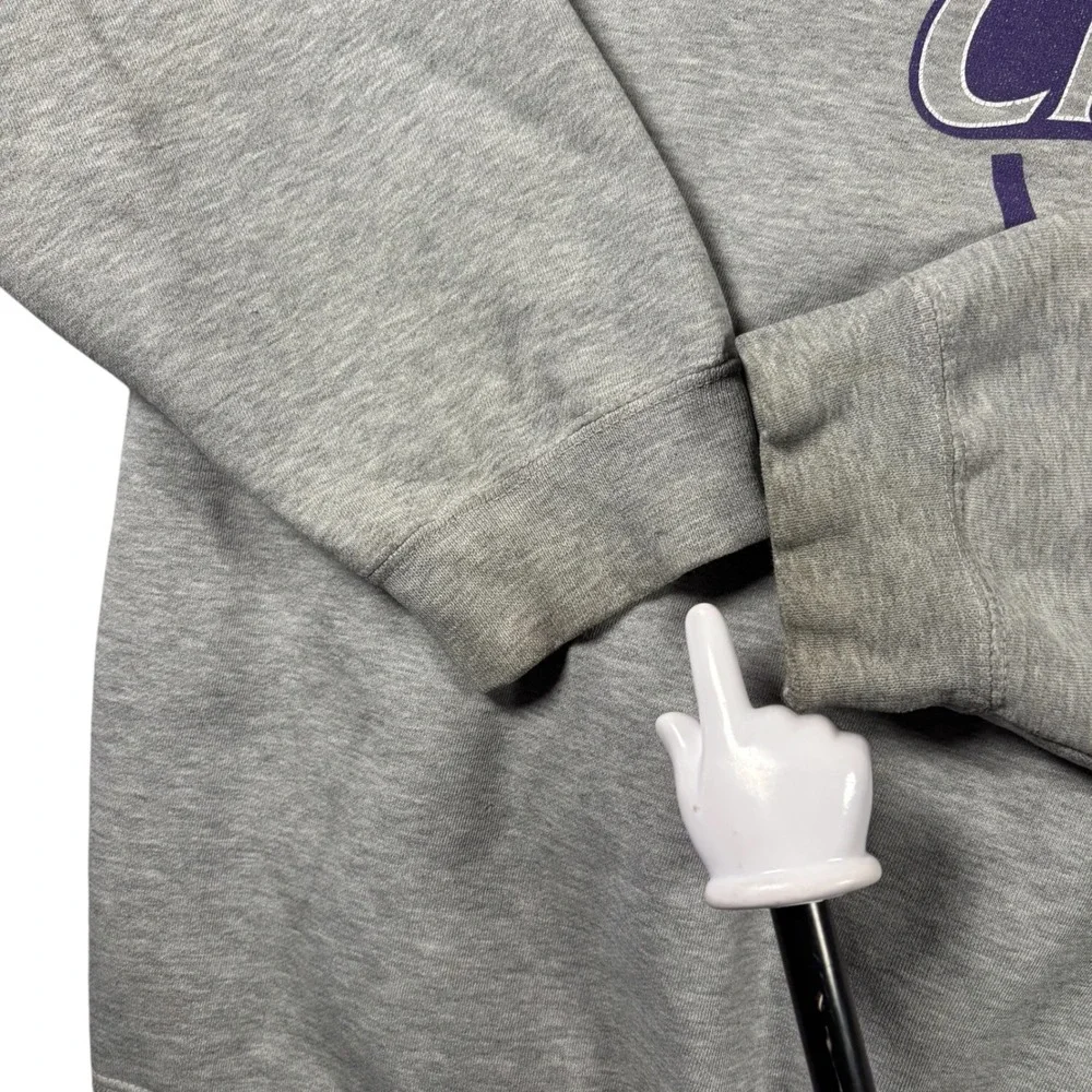 VTG Nike Baltimore Ravens AFC Champions Sweatshirt XXL Gray‎ NFL SuperBowl